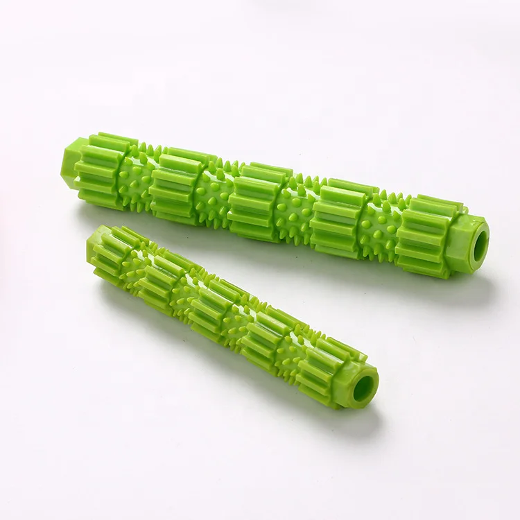 

Pet supplies Aliexpress Dog molar Stick TPR dog toothbrush Pet bite stick Bite toy food leaking toy lnterative Dogs Toys Teeth, Orenge,green