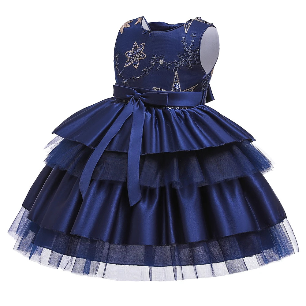 

Lovely Girls Wholesale Layer Cakes Cute Tutu One Piece Party Girls Dresses L5158