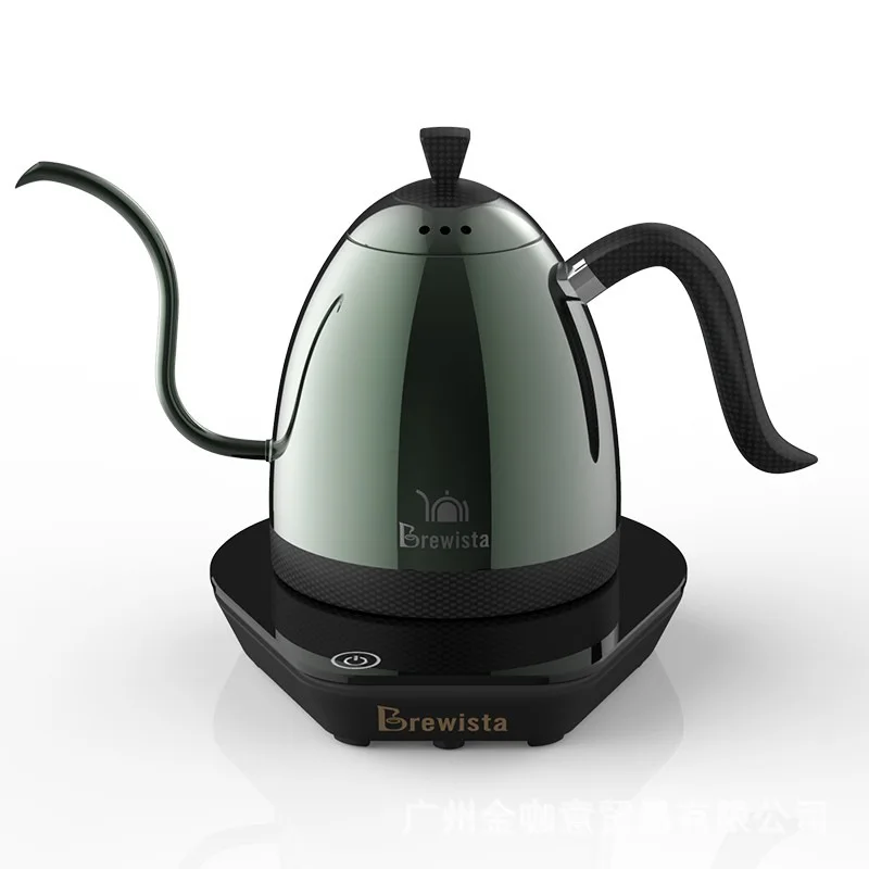 

Brewista Artisan 600ml 1.0l Limited Edition Gooseneck Variable Electric Kettle Strix Temperature Control System Pour Over Coffee, Black/silver/white/red