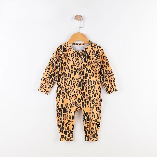 leopard print newborn baby clothes