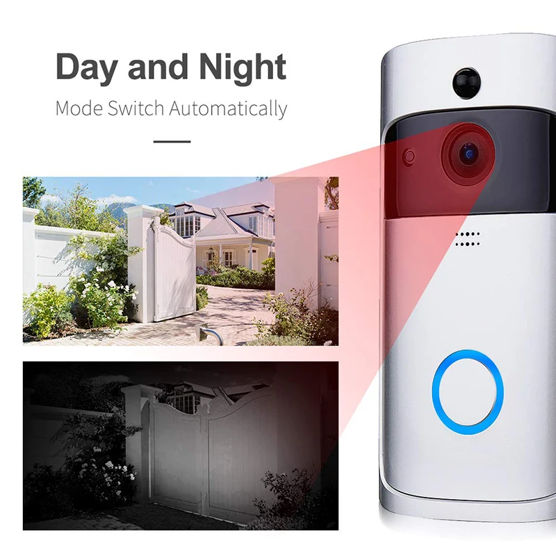 1080p Doorbell Camera Wifi Video Door Bell Camera Wireless Video Door