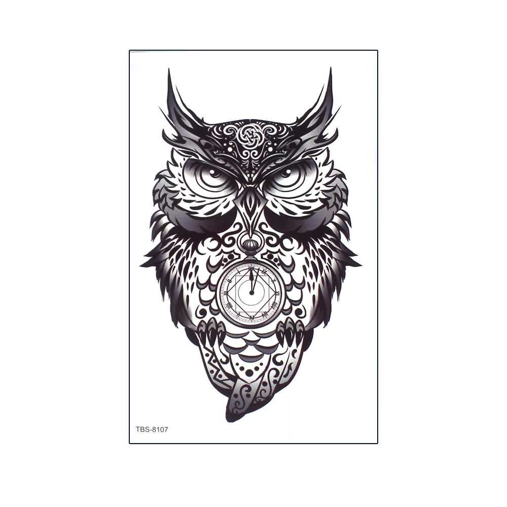 

TBS Color men and women fashion temporary tattoo totem animal waterproof tattoo stickers, Metallic / colorful / customized
