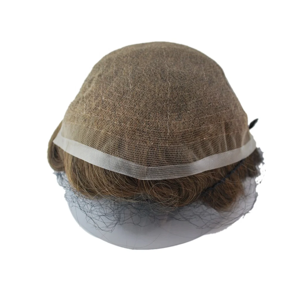 

Top quality q6 remy mens hair wholesale male hair unit no tangle prosthetic hair
