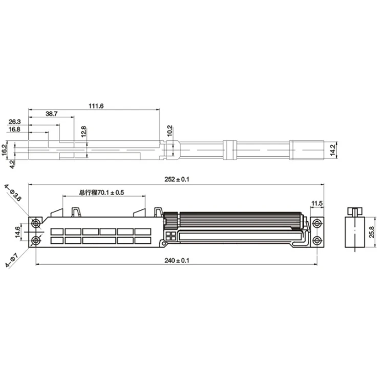 Amortiguador De Puerta De Armario,Sistema De Cierre Suave,Amortiguador