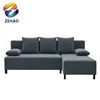 Multi-purpose floor sofa cum bed with storage, folding storage sofa bed corner design
