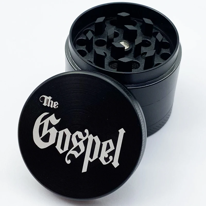 

Top Seller 4 Layer Weed Grinder Metal  Custom Engraved Logo Design Grinder Weed Tobacco for Smoking Herb Grinders, 6 color