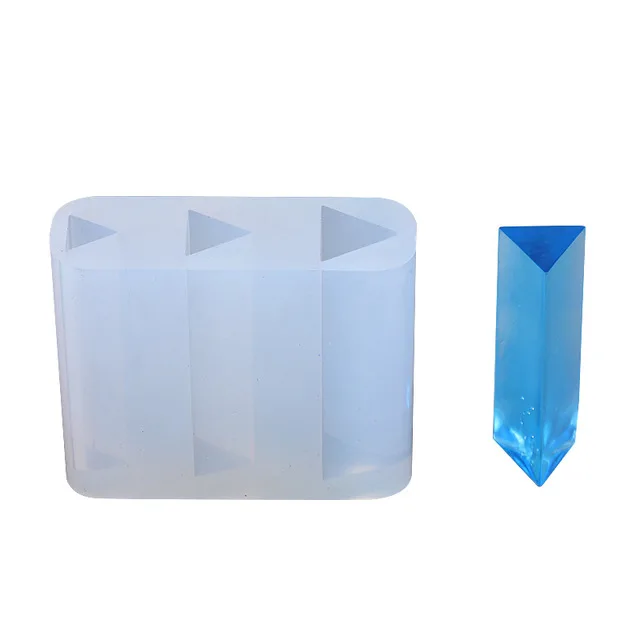 

New product Crystal Epoxy Mould Hexagon Round Triangle Square Epoxy Material Pendant Jewelry Epoxy Mould, Transparent