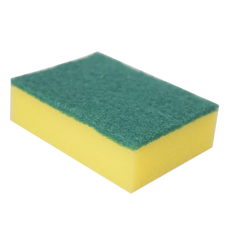 

rectangle scourer pad green scouring pad kitchen environmentally friendly sponge scouring pads