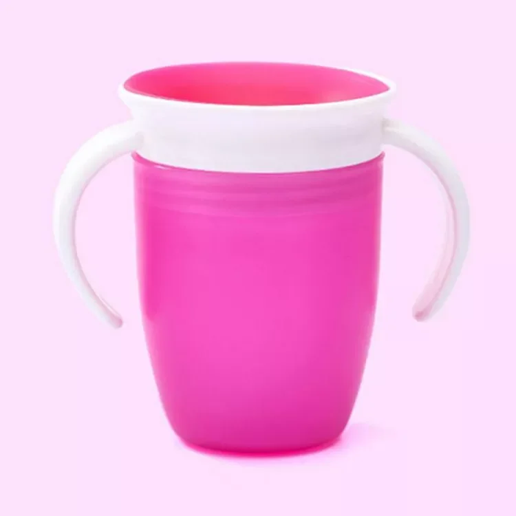 

Manufacturer direct BPA free silicone PP kids drinking water training baby cup
