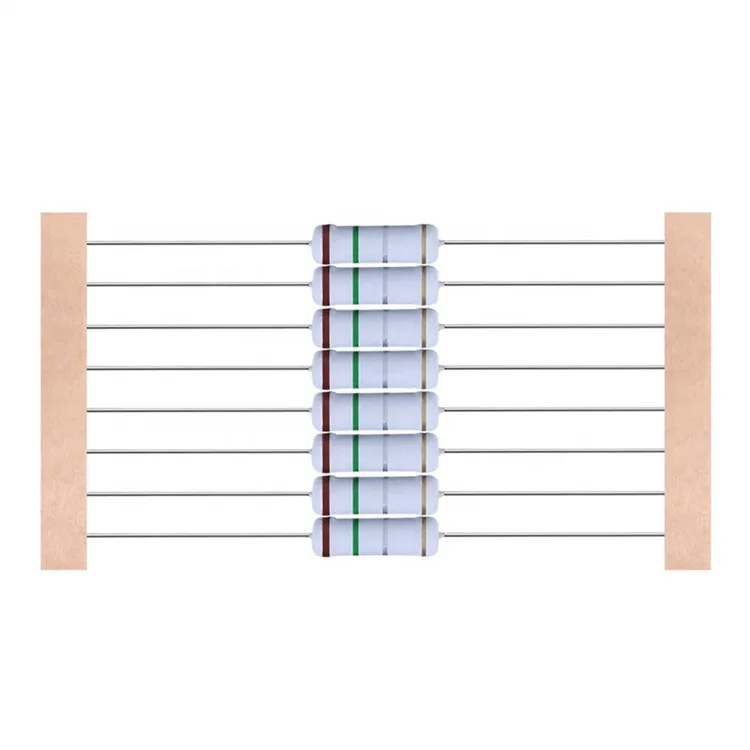
Wirewound Fuse Resistor 1W 2W 3W 5W 8.2R 10R 12R 15R 20R Ohm 5% Tolerance Winding Resistor KNP wirewound resistors 