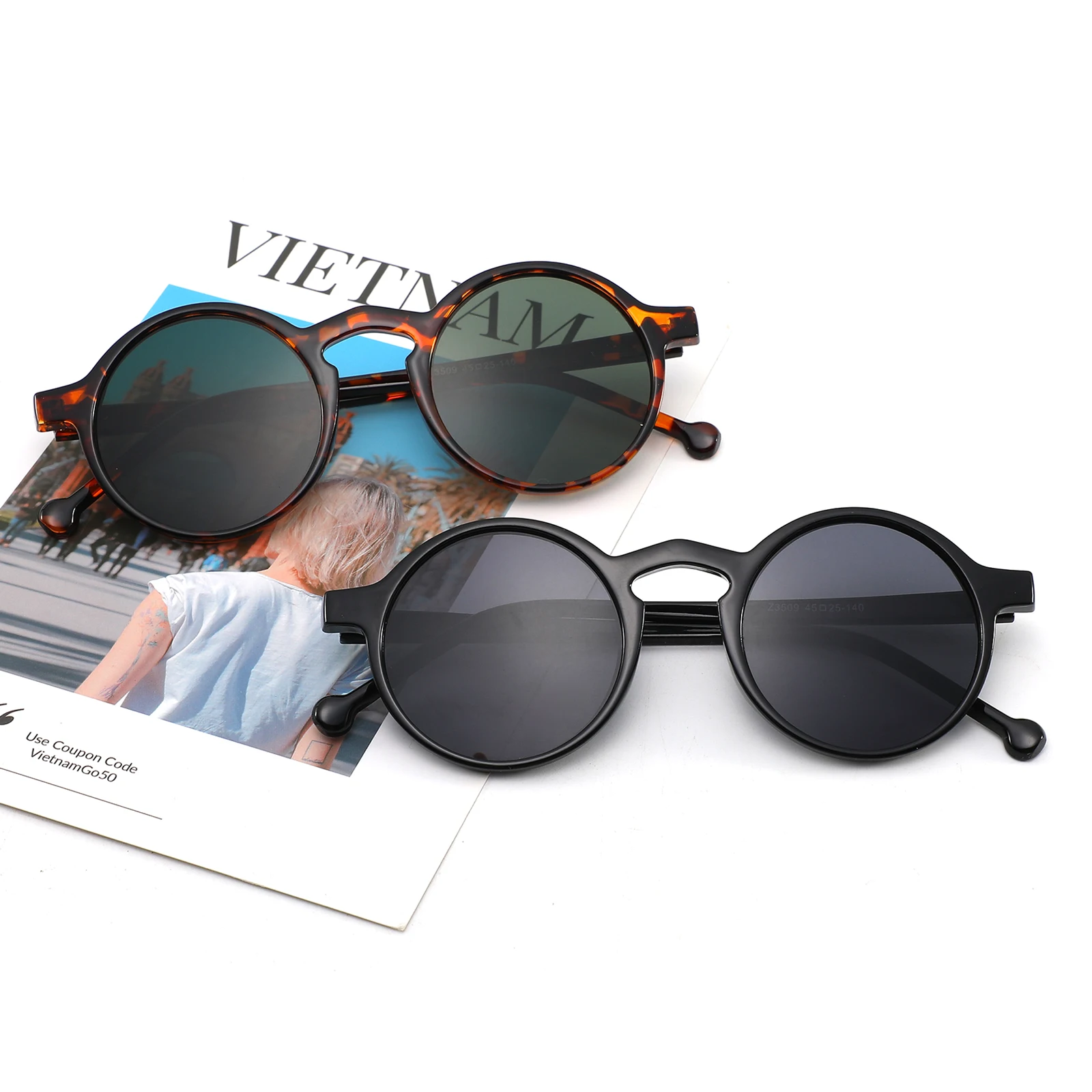 

CONCHEN oem china wholesale fashion trending style sun glasses round sunglasses uv400 sunglasses for women & men