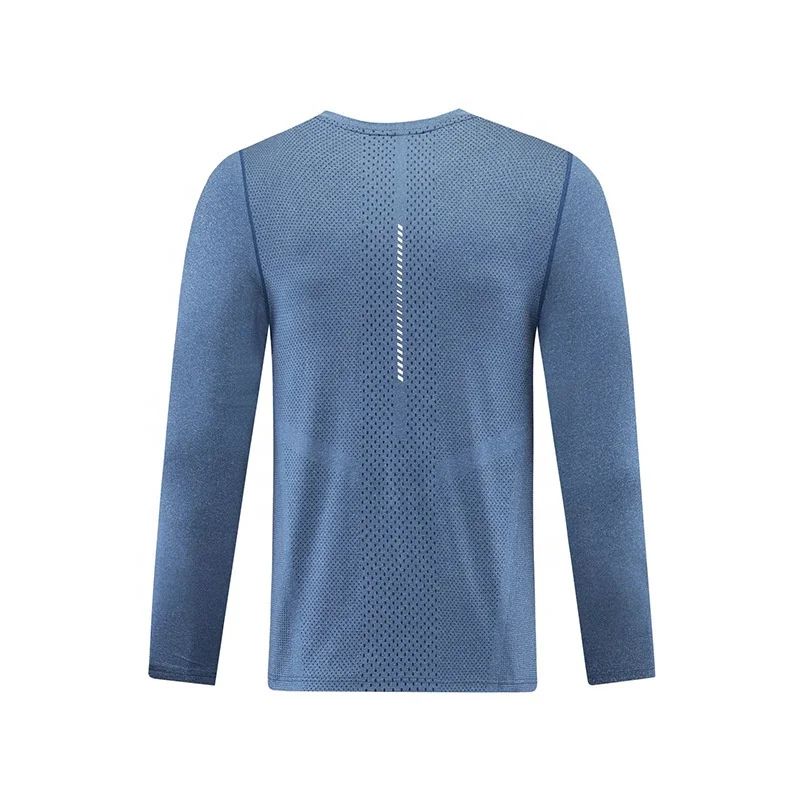 

Custom Round Neck Dry-fit Men's Long Sleeves Sports T Shirt Mens Long Sleeve Sports Shirt Dry-Fit Sport Long Sleeve shirt, Various color