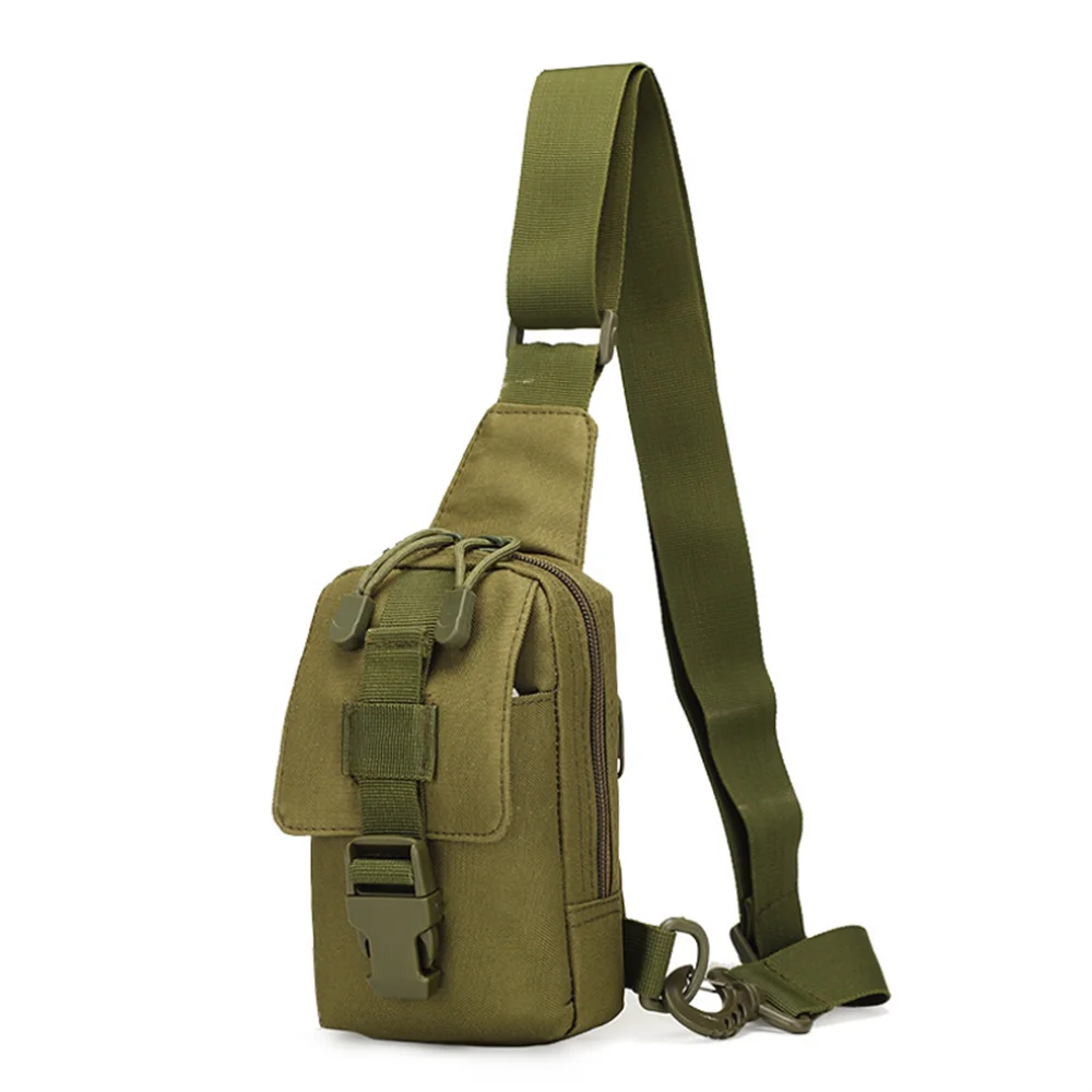 Tactical Shoulder Bag Camouflage Riding Hiking Traveling Camping Fishing Small Chest Bags