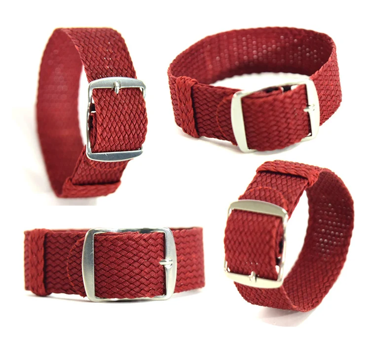 

China Supplier Custom fashion design18mm 20mm 22mm 24 mm canvas nylon watch band, Multi colors