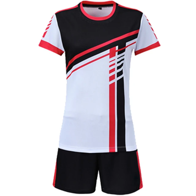 

Wholesale latest design women short sleeve volleyball jersey, custom design your own team wear for volleyball, Colors