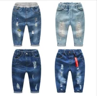 

GZY In-Stocks Wholesale Kids Denim Trendy Children Boys Demin Jeans