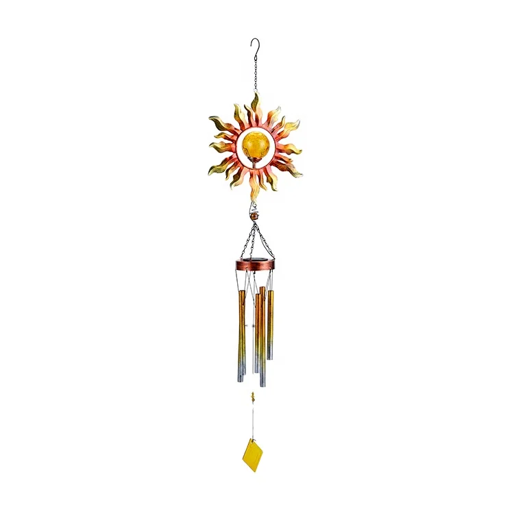 

Hourpark wholesale wind chimes outdoor decor garden wind chimes with solar lights