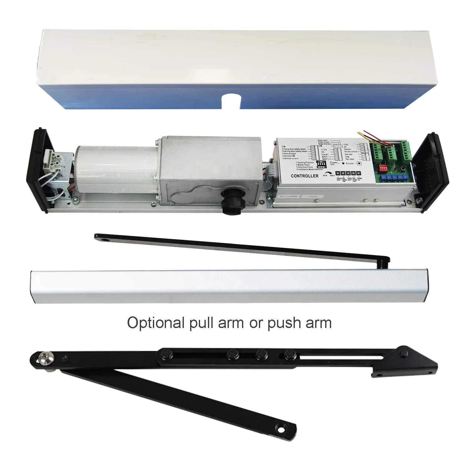 
DSW100N steel door electric automatic swing door opening operator mechanism 