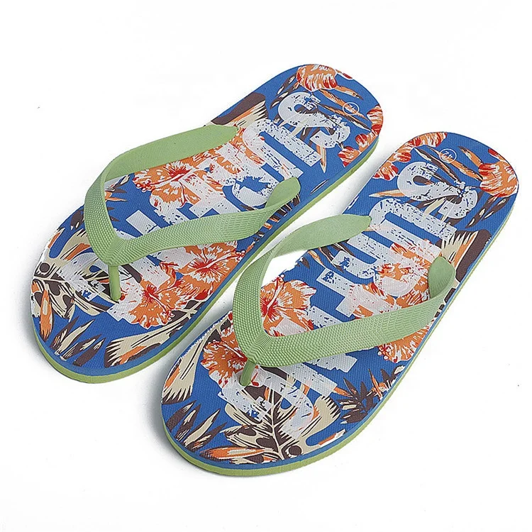 

Wholesale Men Flip Flops Summer Slippers Beach Shoes Outdoor Sports PE Flip Flop with Logo, Customized color