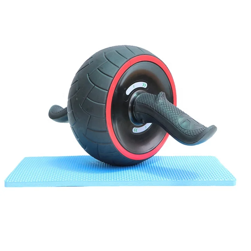 

TY Abdominal Wheel Roller Mute Rebound rubber Exercise Fitness, Black