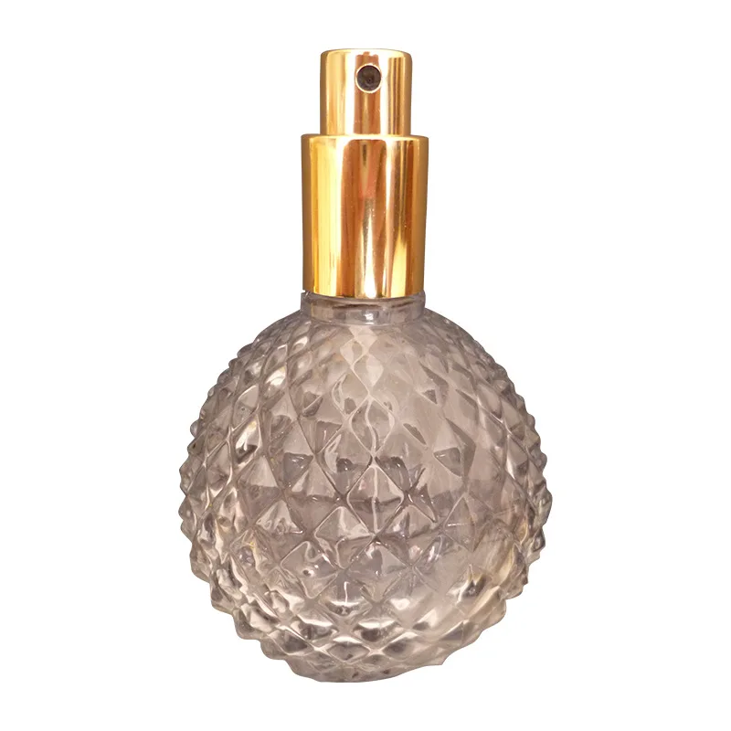 

100ml 120ml hedgehog grain pineapple type glass perfume bottle diffuser glass bottles