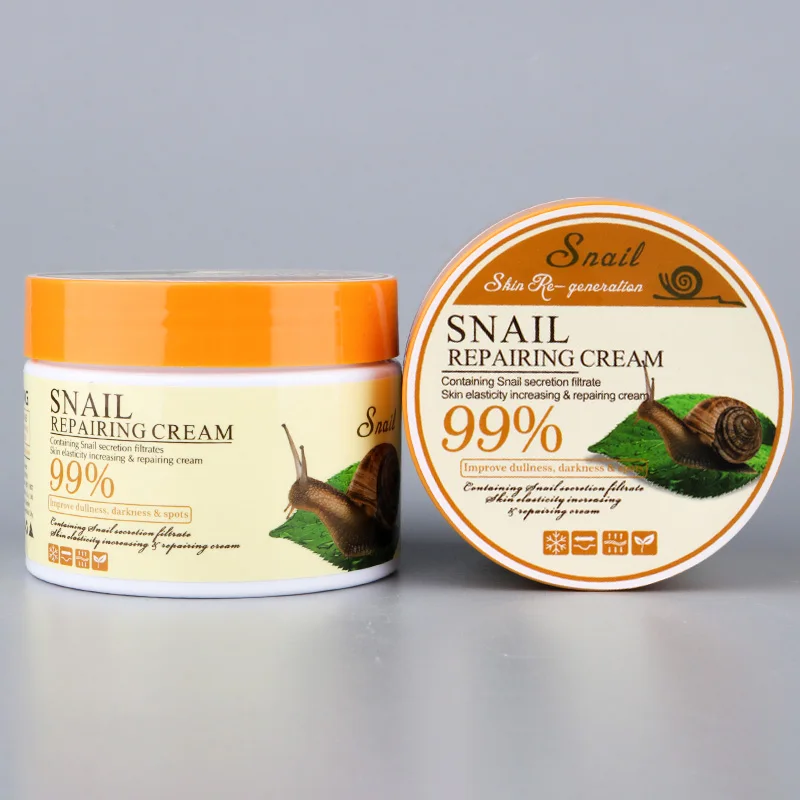 

snail face cream korea snail repairing cream with Private Label