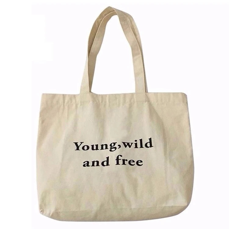

Custom Heavy Duty Recycled Personalized Ecological Large Plain Calico Grocery Blank Organic Cotton Canvas Tote Bag For Women