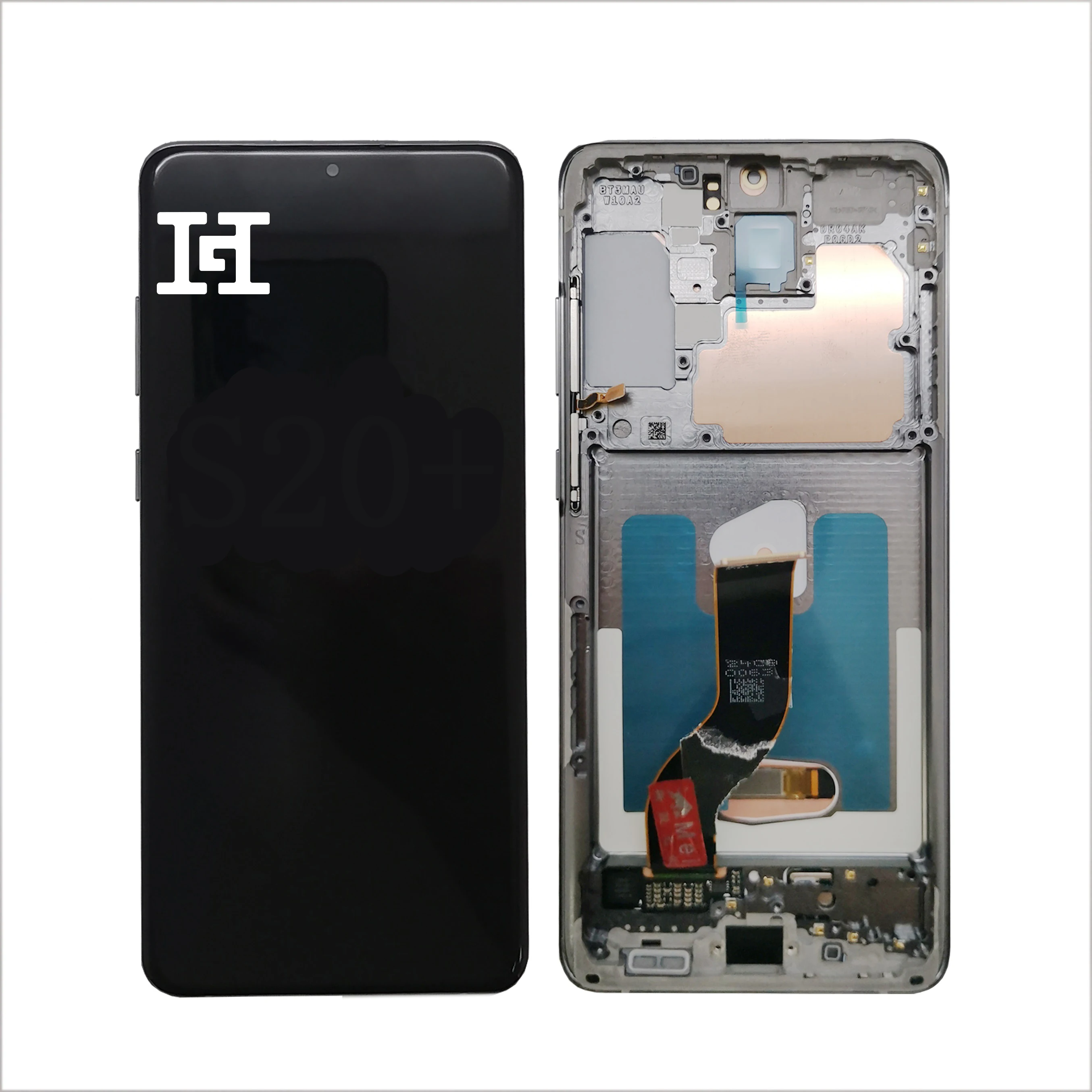 

Original OLED Screen Wholesale Mobile Phone LCD for Samsung Galaxy S20, Blue/grey/white/pink