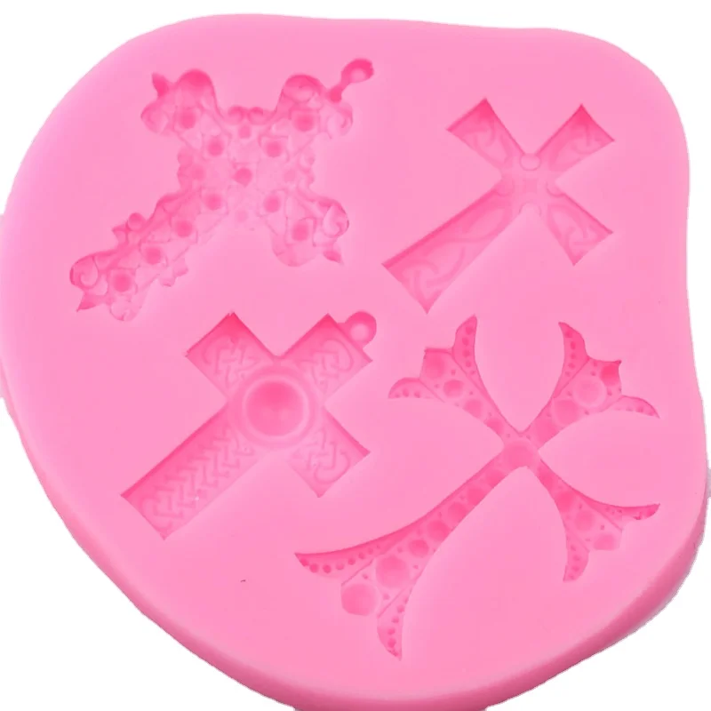 

Baptism Cross Toppers Chocolate Silicone Mold Candy Cake 3d,Candy Melts Molds