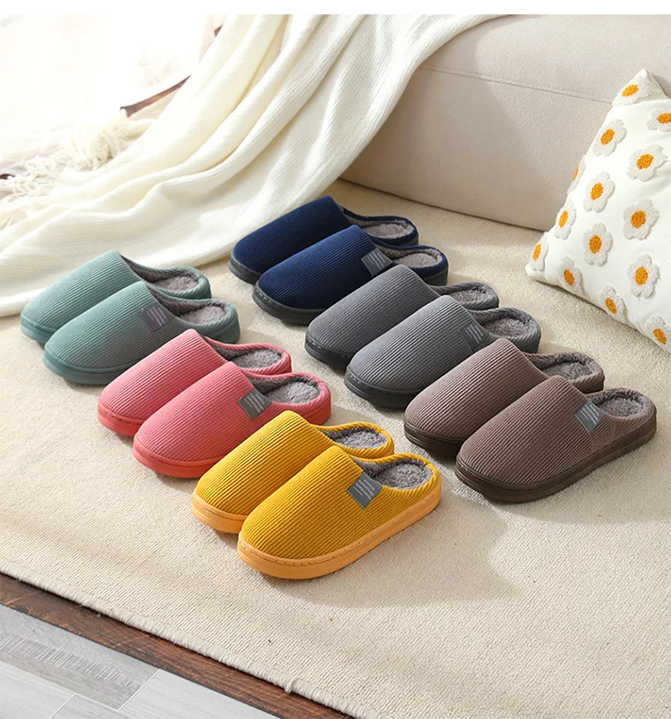 

Factory Directly Fur House Winter 2022 Plush Indoor Slippers, As photos,or as your request