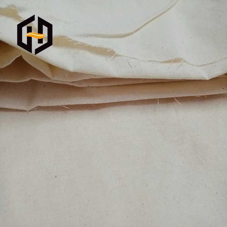 
Greige Fabric Manufacture 100% Custom Cotton Warp Cloth Lining Fabric For Sale 