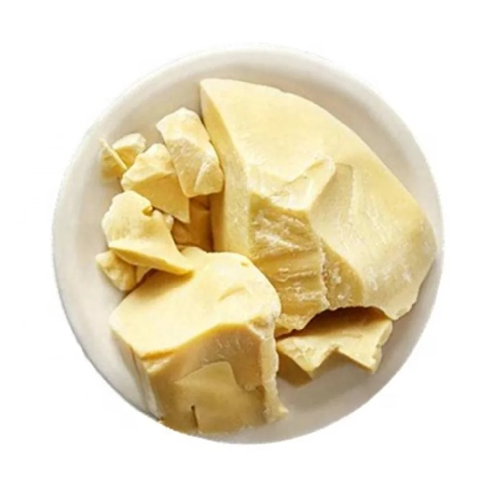

Wholesale supply private label small MOQ raw material unrefined pure natural cocoa butter