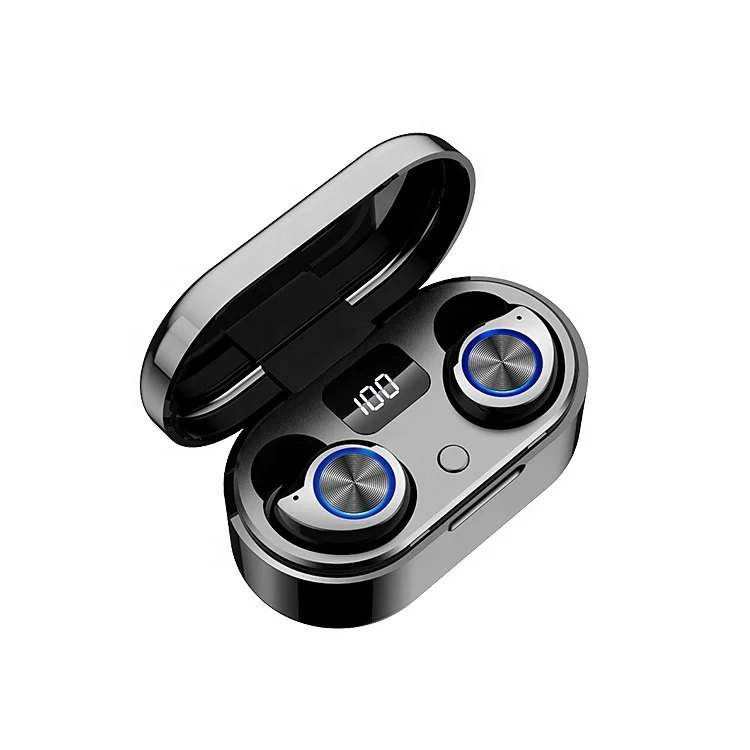 

Vnew hot selling tws earphone TW80 touch control with LED power display in-ear headphone true wireless earphones