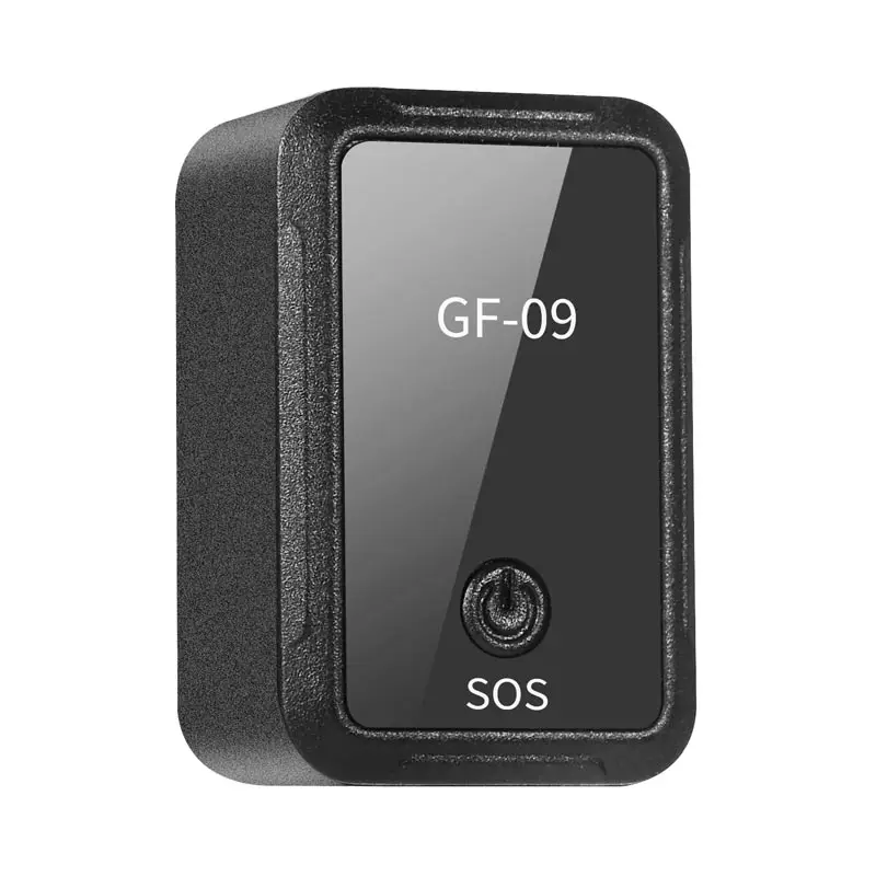 

GF09 GPS Locator Child Loss Locator Mini Magnetic Car Alarm Tracker Motorcycle Tracking Devices, Black