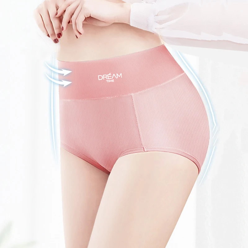 

Lightweight Plus Size Women Panties Underwear Cotton Lining Ladies Undergarments Nylon Ice Silk Female Briefs Panties