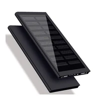 

Solar power bank 20000 Mah with LED Light mobile phone emergency charger