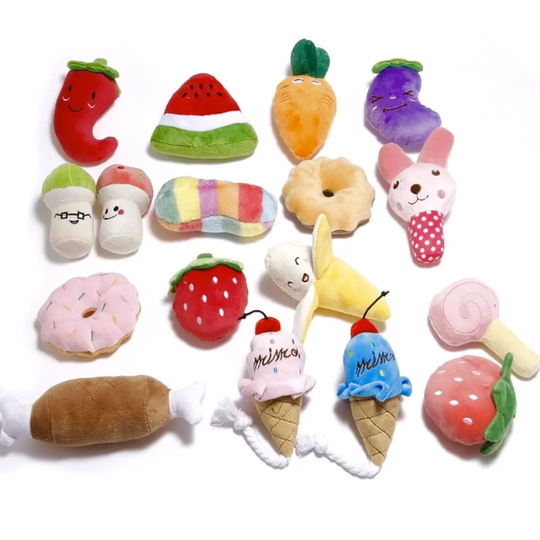 

wholesale pet product pet stuffed toy dog bite toy variety styles support custom