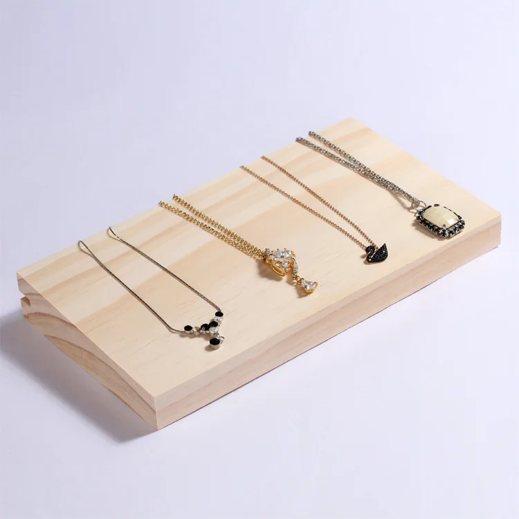 

Concise Jewelry Holder Jewelry Storage Dish Ring Necklace Display Plate, Natural