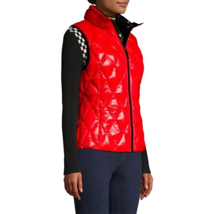 
Fashionable Breathable Warm Lightweight Down Puffer Women Winter Vest For Jackets 