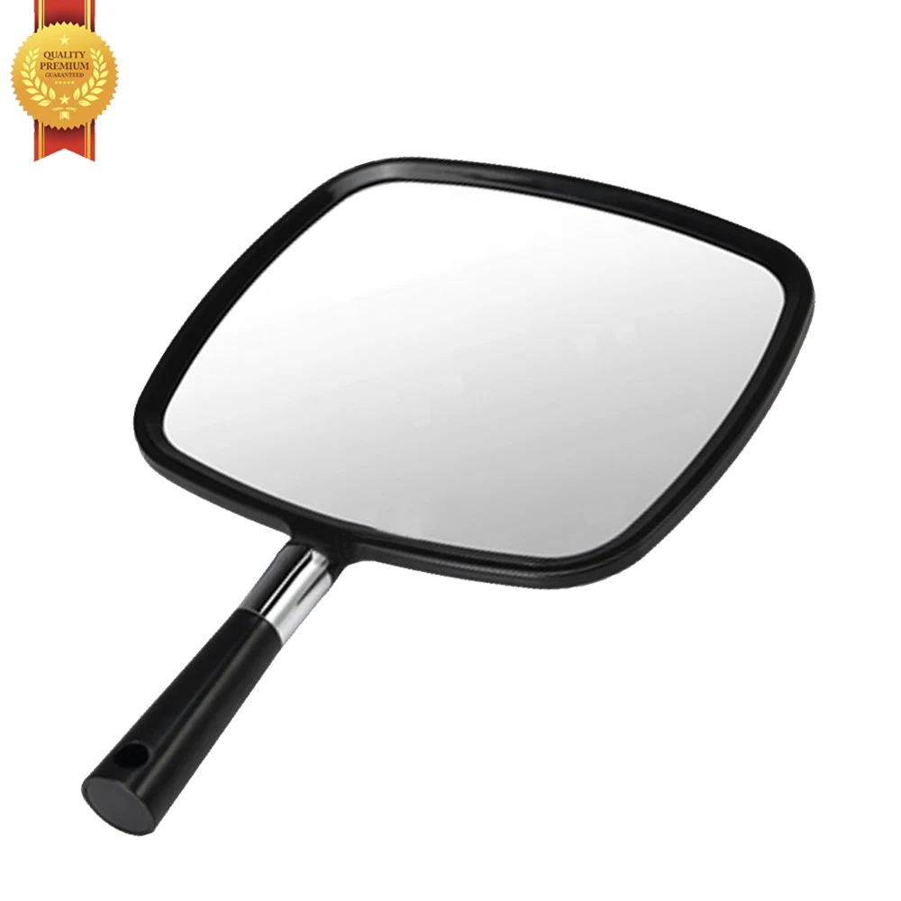 

Hd5 Oval Bamboo Flower Princess Glitter Butterfly Hand Mirror With Handle Vintage Antique Foldable Handheld Mirror, Black/white/pink/customized