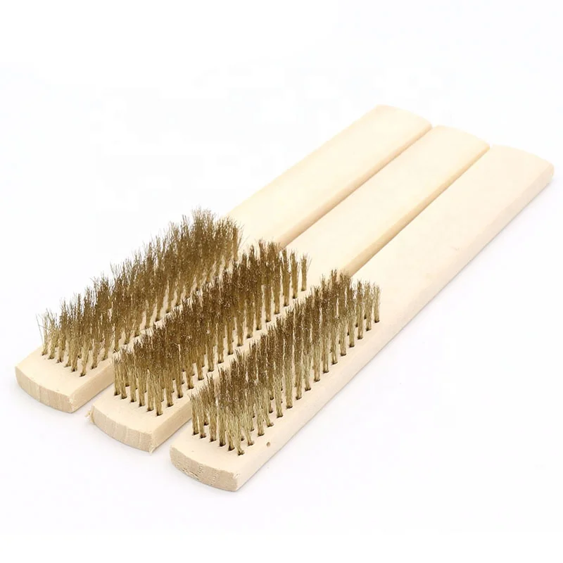 Small Brass Wire Brushes With Wooden Handle Buy Wire Brush small