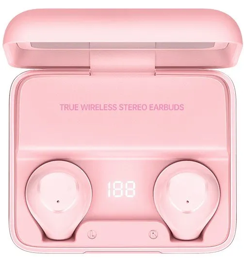 

Multicolored Fast Charging Case True Wireless Stereo TWS Earphone Sport Earbud Wireless Earphones