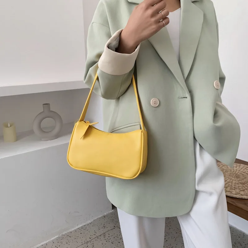 

Trendy handbags for women's luxury solid colors handbags ladies sling purses and hand bags wholesale