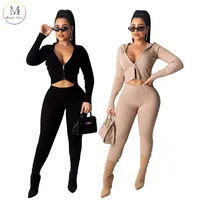 

New Stylish Ladies Sets Suits women clothing 2020 Hoodie Crop Tops Leggings Sportswear GYM Wear Jogging Women Tracksuit Set