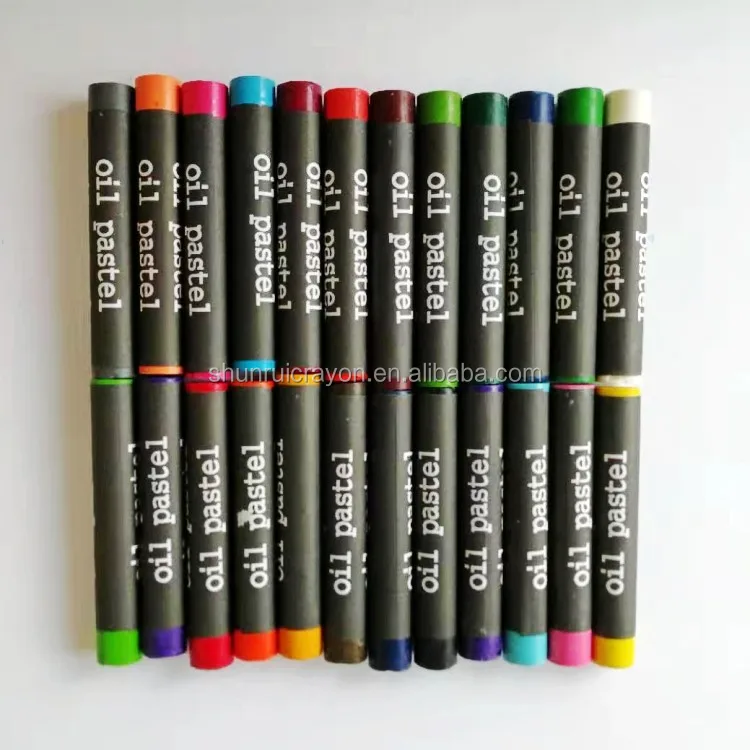 Download School Supply Color Pastel Non-toxic Custom Round Oil Pastels Bulk - Buy Oil Pastels Bulk,Round ...