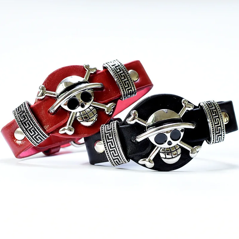 

Anime One Piece Alloy Leather Bracelet for Fans Jewelry