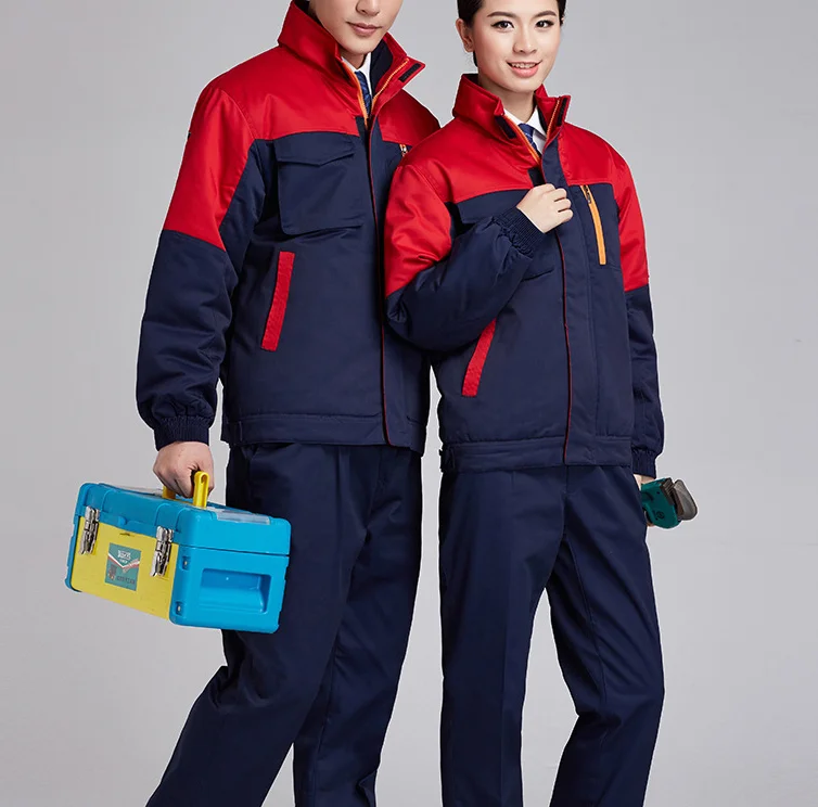 Custom Outdoor Winter Wear Thickened Uniform Work Clothes Sets Buy