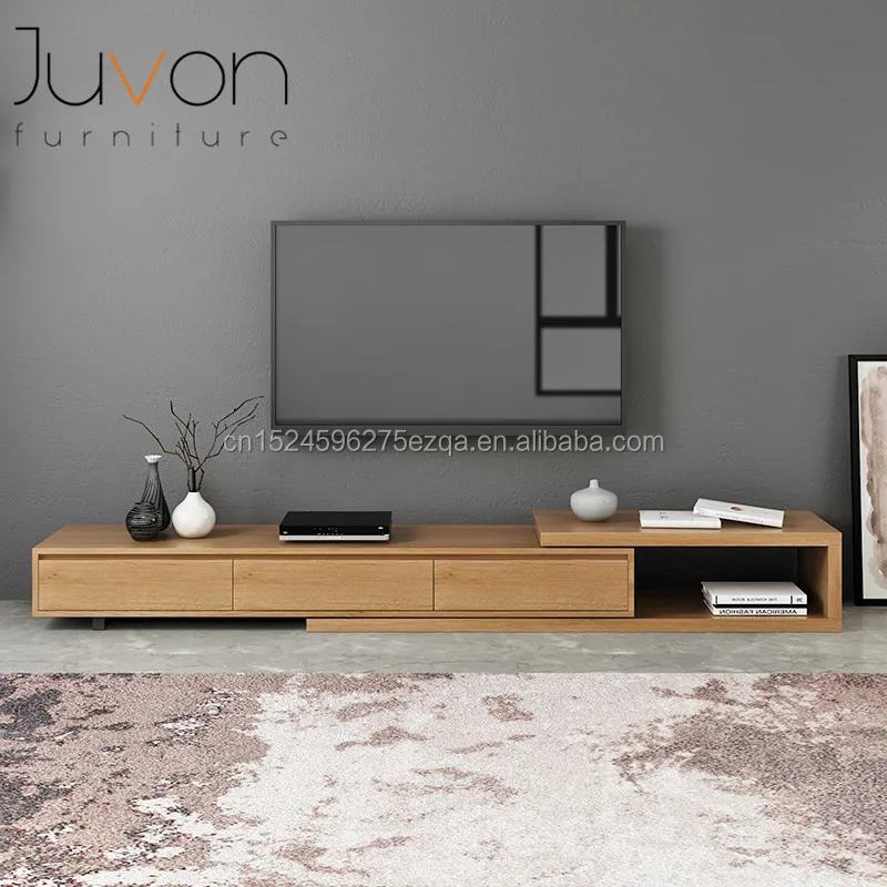 Kayu Sederhana Tv Berdiri Kayu Modern Desain Mewah Tv Unit Lift