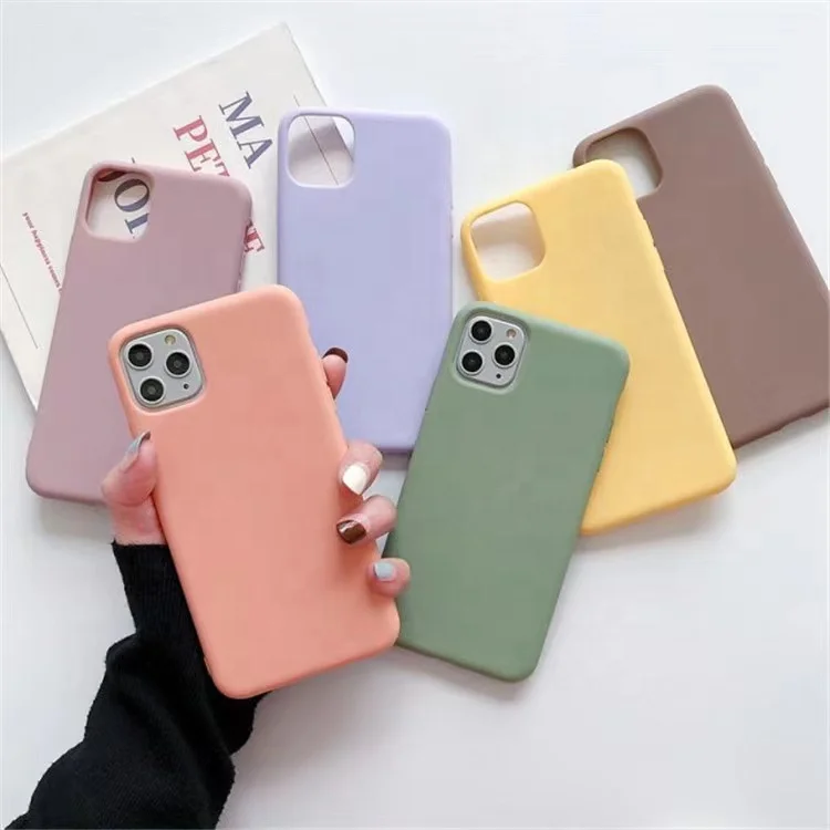 

Protective Case For IPhone TPU Material Best Clear Iphone Case, Blue red green black purple pink brown gray yellow