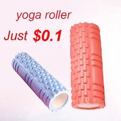 Hot selling eco friendly fitness muscle massage yoga foam roller custom print exercise eva yoga roller